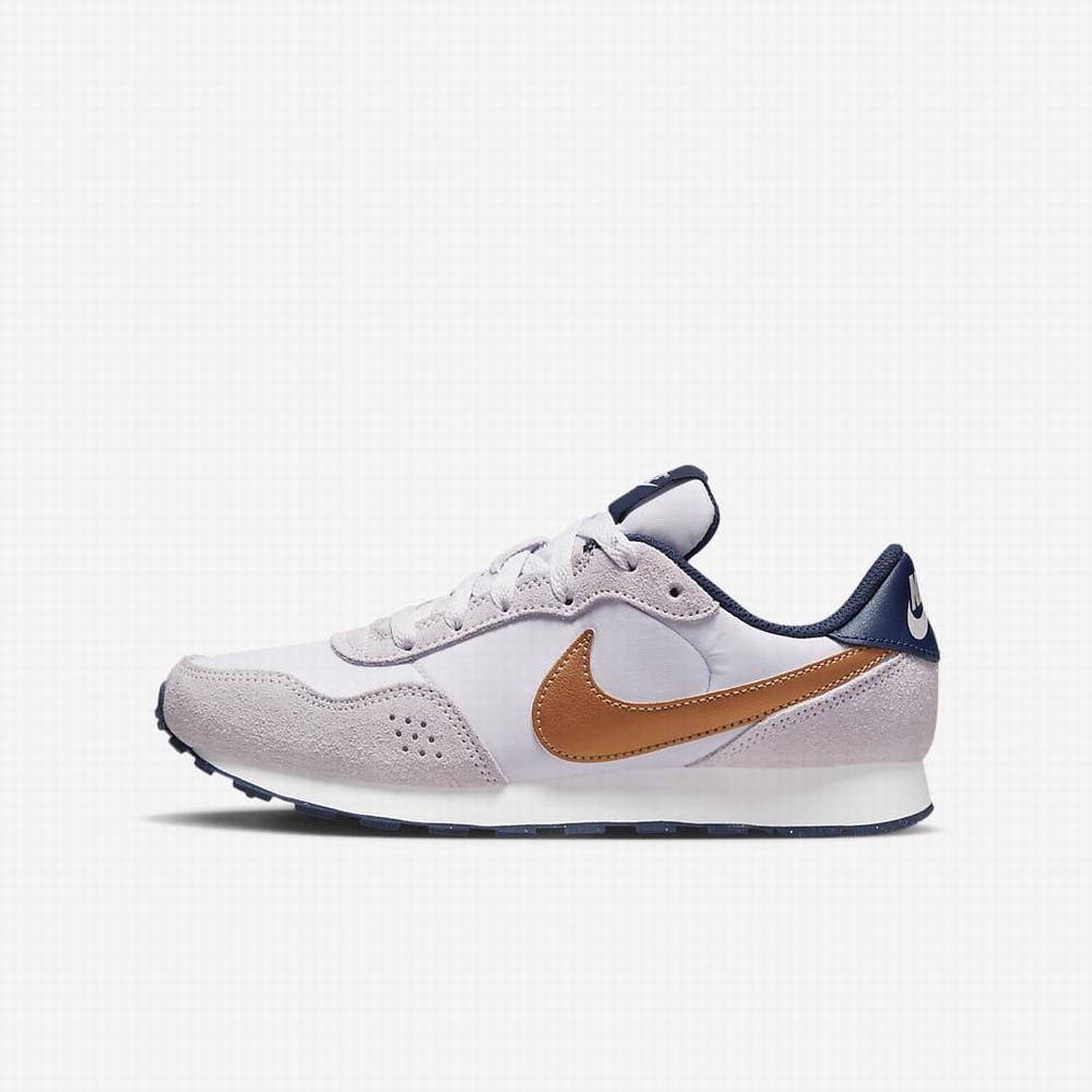 Nike MD Valiant Gyerek Utcai Cipő Lila Sötétkék Metal Réz | NI1873-S85
