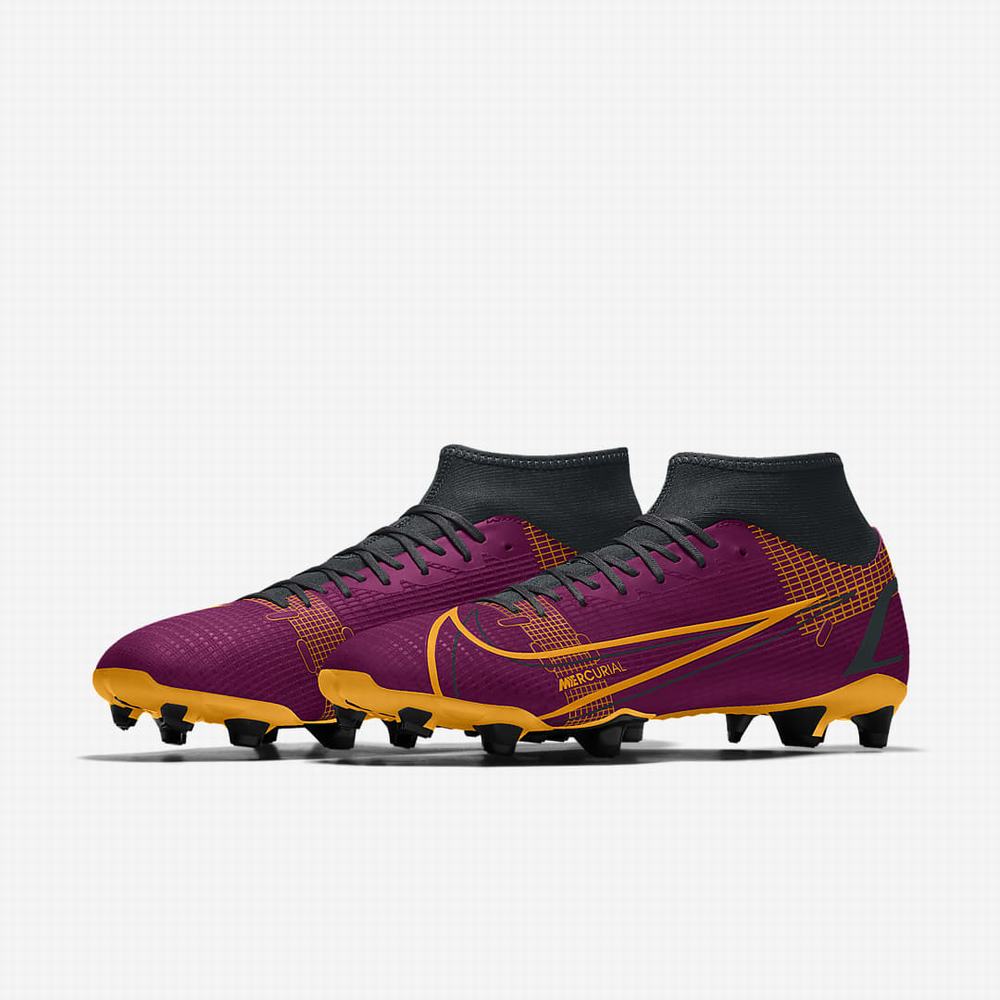 Nike Mercurial Superfly 8 Academy By You Férfi Focicipő Színes | NI5403-F04