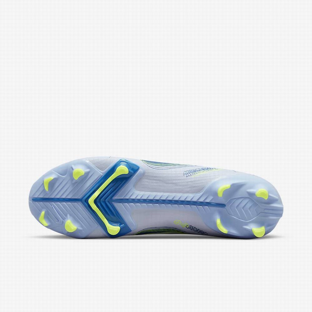 Nike Mercurial Superfly 8 Academy MG Multi-Ground Női Focicipő Szürke Sötétkék | NI1037-L21