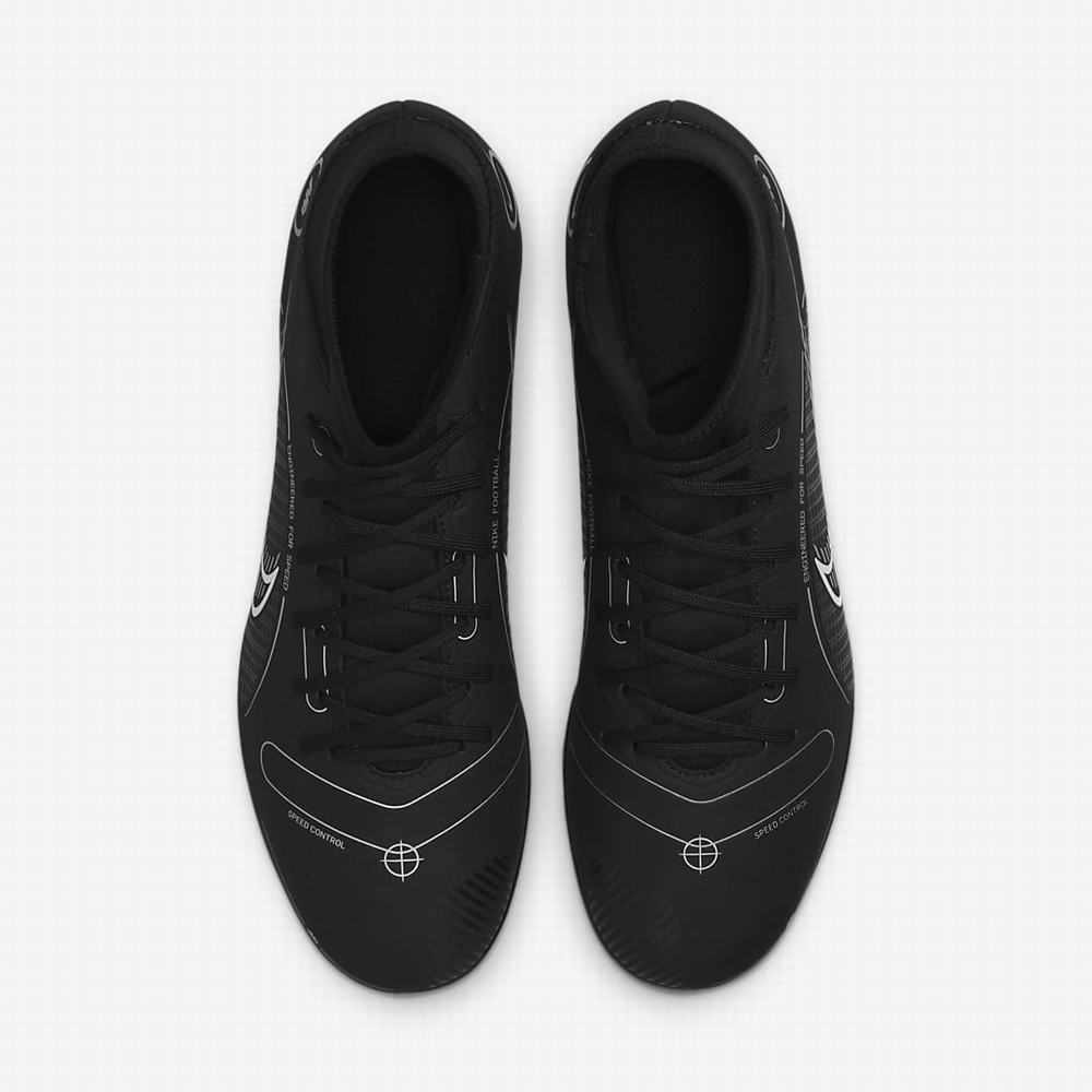 Nike Mercurial Superfly 8 Club MG Multi-Ground Férfi Focicipő Fekete Szürke Metal Titán | NI8693-F72