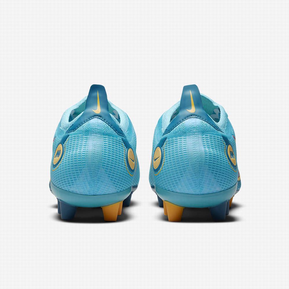 Nike Mercurial Vapor 14 Elite AG Artificial-Ground Női Focicipő Kék Narancssárga | NI2190-Y23