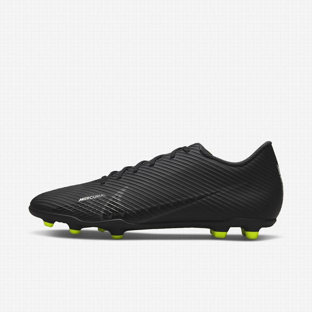 Nike Mercurial Vapor 15 Club MG Multi-Ground Női Focicipő Fekete Fehér Sötétszürke | NI0926-E97