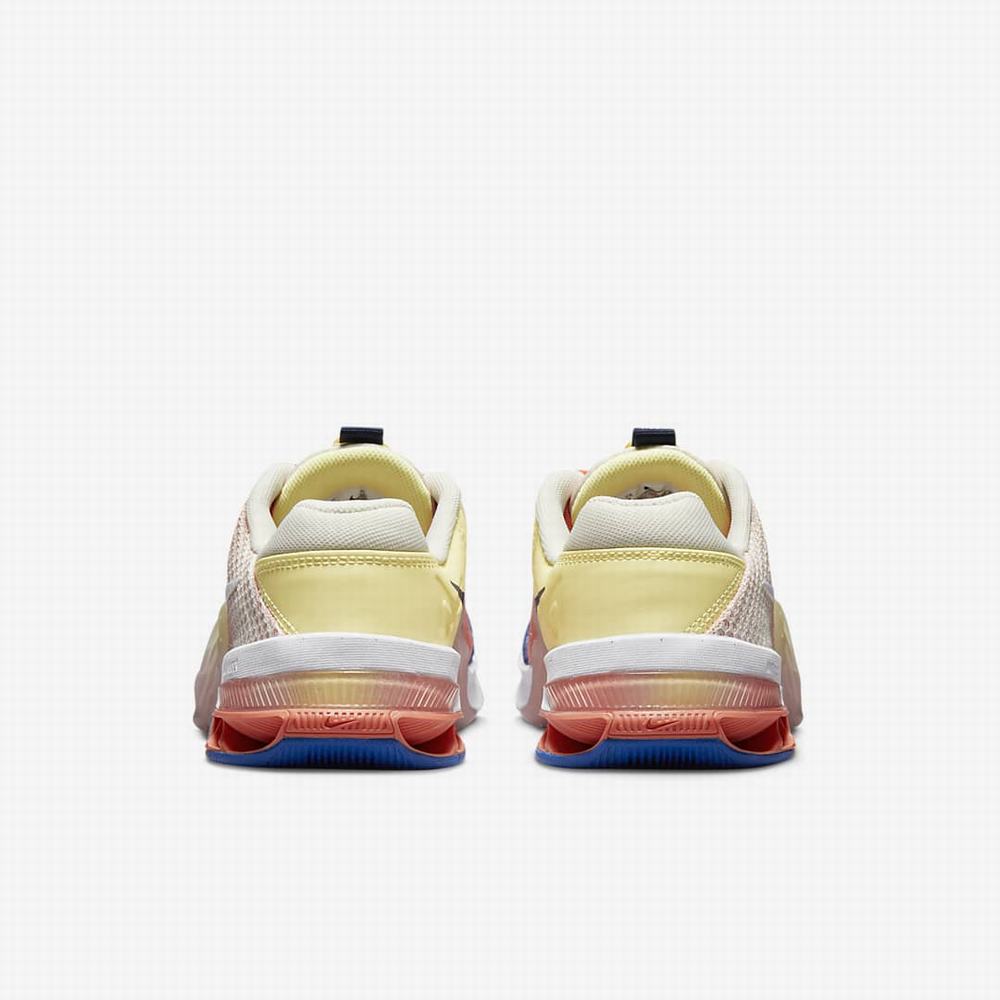Nike Metcon 7 AMP Férfi Edzőcipő Színes Piros Fehér | NI5741-E56