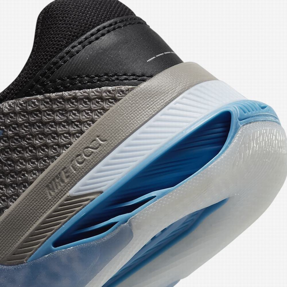 Nike Metcon 7 AMP Férfi Edzőcipő Szürke Fekete Kék | NI0324-R56