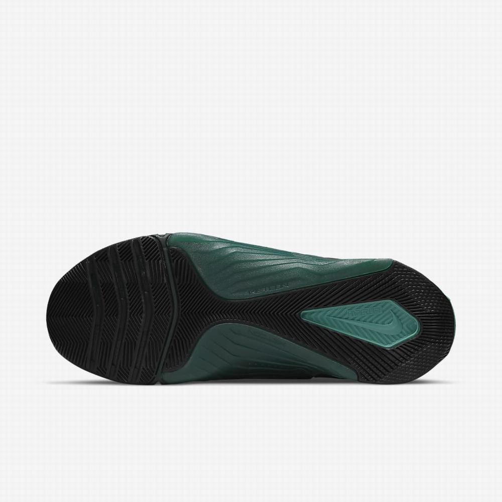 Nike Metcon 7 FlyEase Férfi Edzőcipő Zöld Fekete Világoskék Türkiz Színes | NI1863-Q93