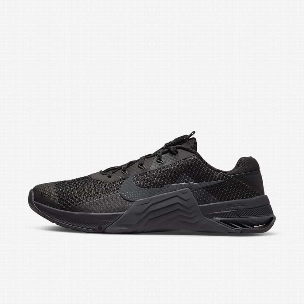 Nike Metcon 7 Férfi Edzőcipő Fekete Sötétszürke | NI3289-N85