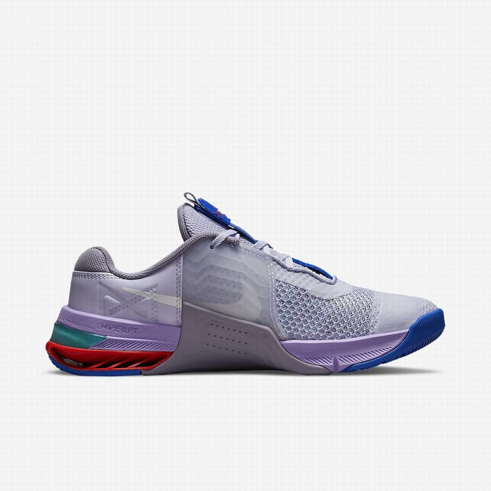 Nike Metcon 7 Női Edzőcipő Lila Fehér | NI0873-Y50