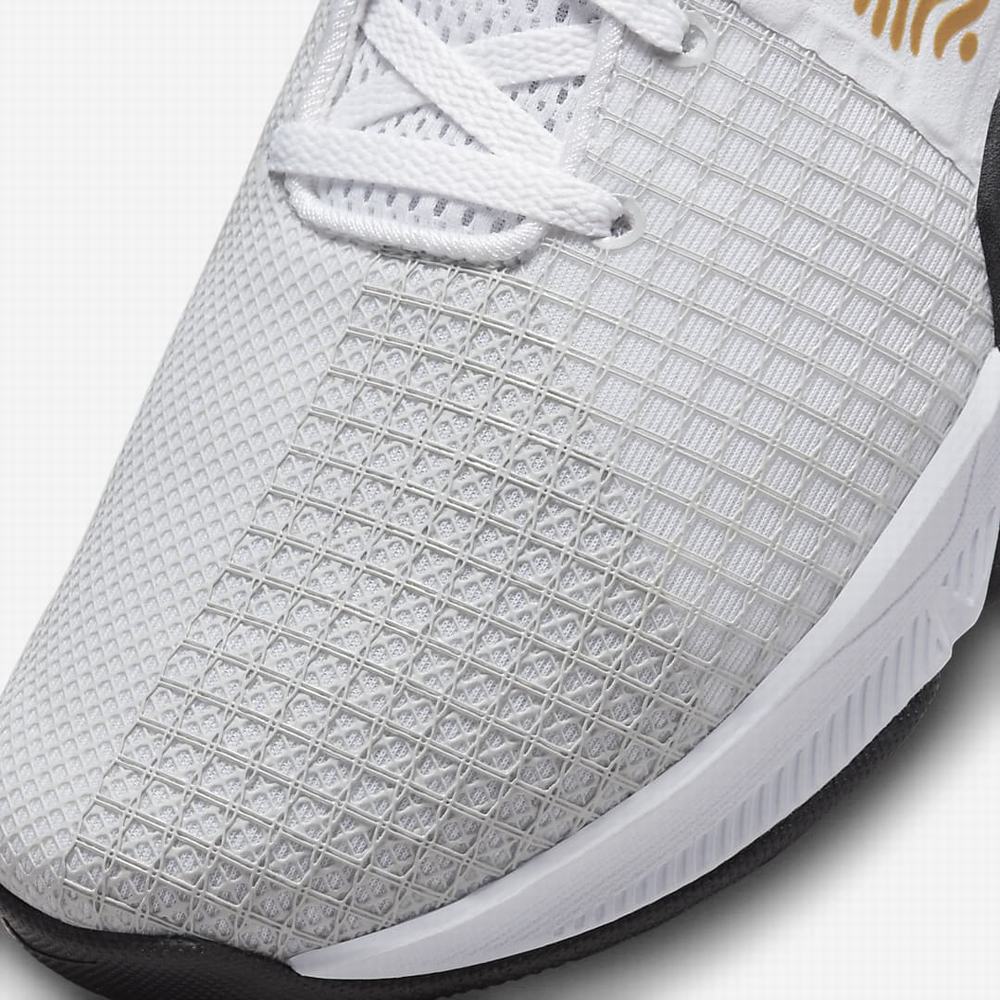Nike Metcon 8 Férfi Edzőcipő Fehér Fekete Arany | NI1734-R80