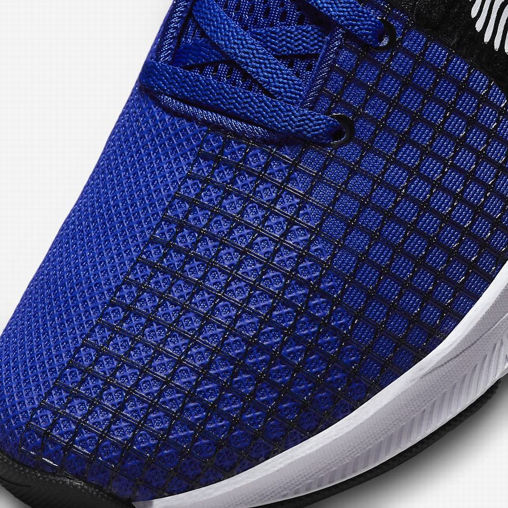 Nike Metcon 8 Férfi Edzőcipő Királykék Fekete Királykék Fehér | NI2791-U74