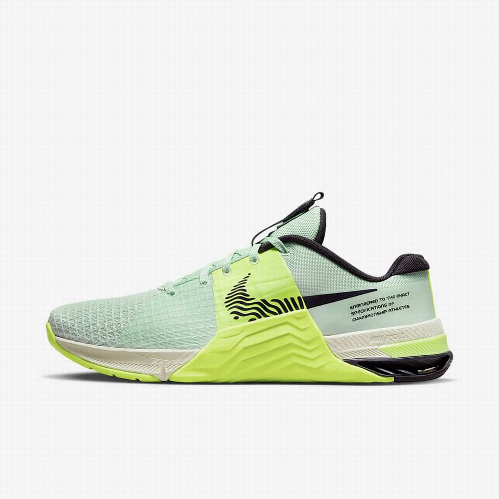 Nike Metcon 8 Férfi Edzőcipő Menta Zöld Lila | NI8690-X65