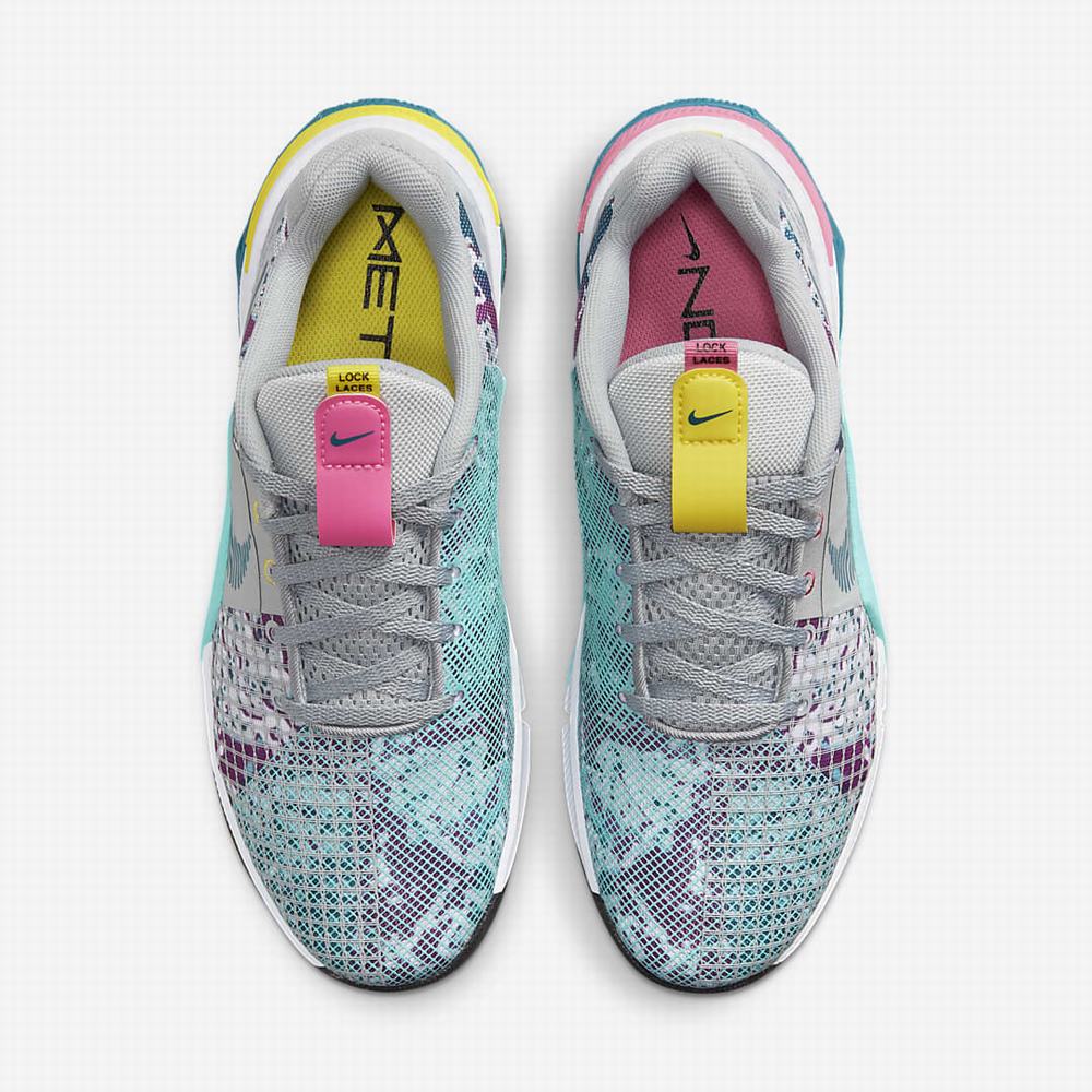 Nike Metcon 8 Női Edzőcipő Szürke Világos Szürke Türkiz | NI0531-A92