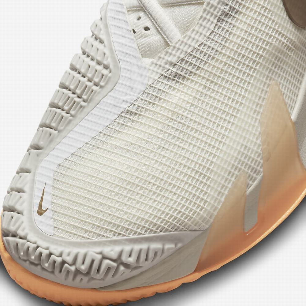 Nike NikeCourt React Vapor NXT Női Teniszcipő Bézs Krém | NI7536-R51