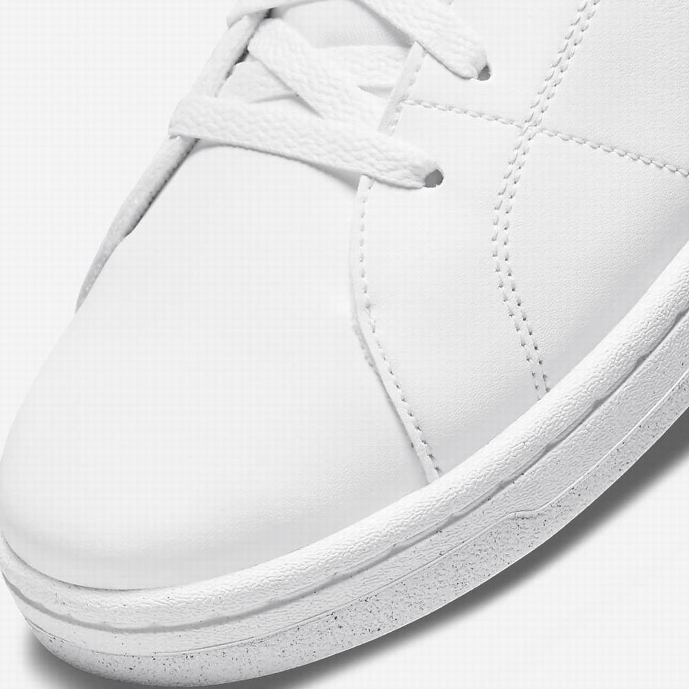 Nike NikeCourt Royale 2 Next Nature Férfi Utcai Cipő Fehér Fekete | NI7106-F82