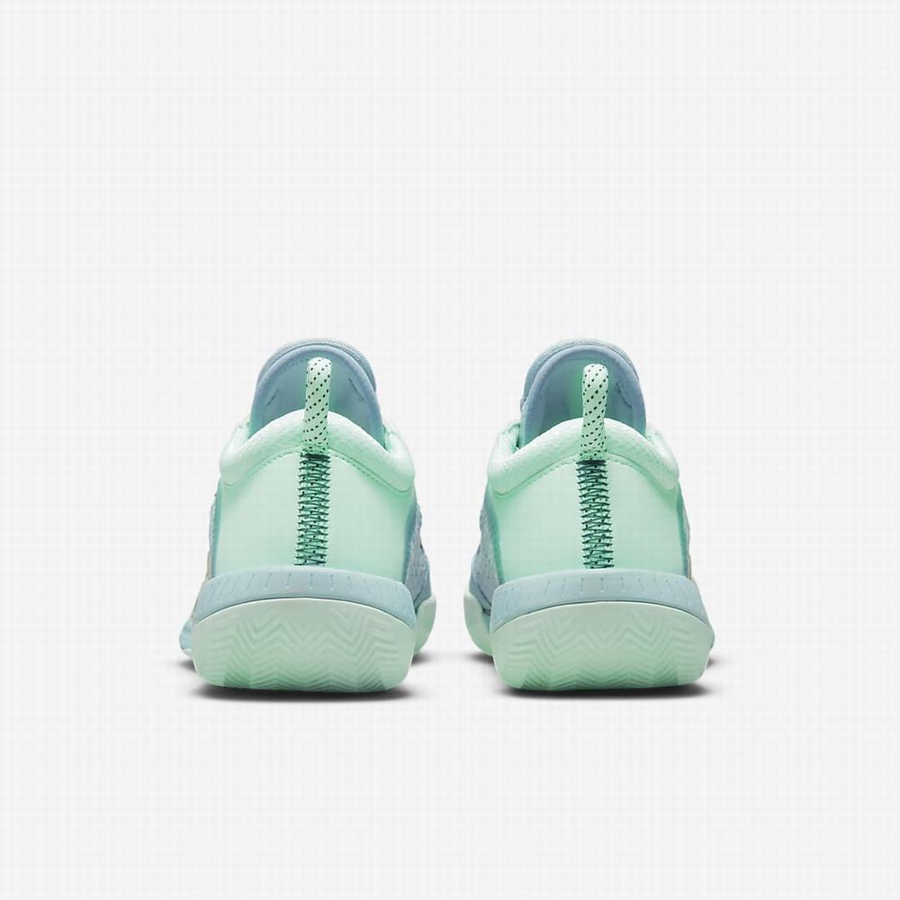 Nike NikeCourt Zoom NXT Női Teniszcipő Kék Menta Obszidián | NI2163-C51