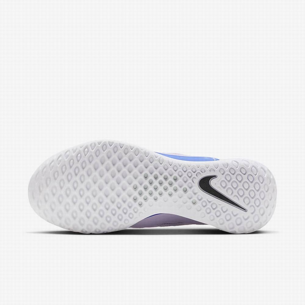Nike NikeCourt Zoom NXT Női Teniszcipő Rózsaszín Zöld Szürke Fekete | NI6219-U39