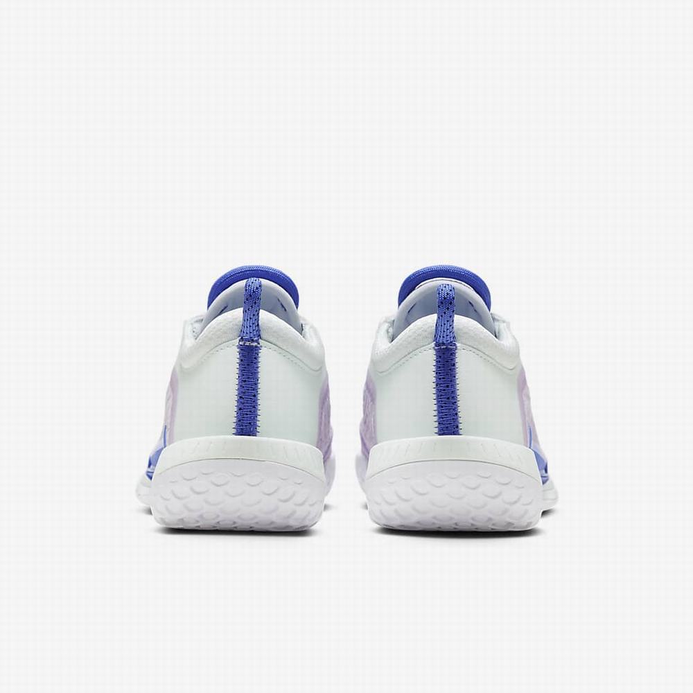 Nike NikeCourt Zoom NXT Női Teniszcipő Rózsaszín Zöld Szürke Fekete | NI6219-U39