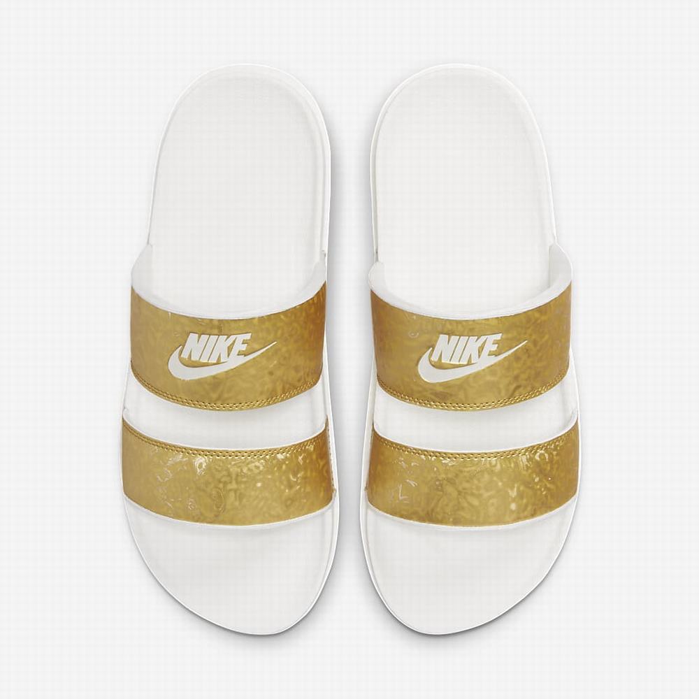 Nike Offcourt Duo Női Papucs Metal Arany | NI9407-T86