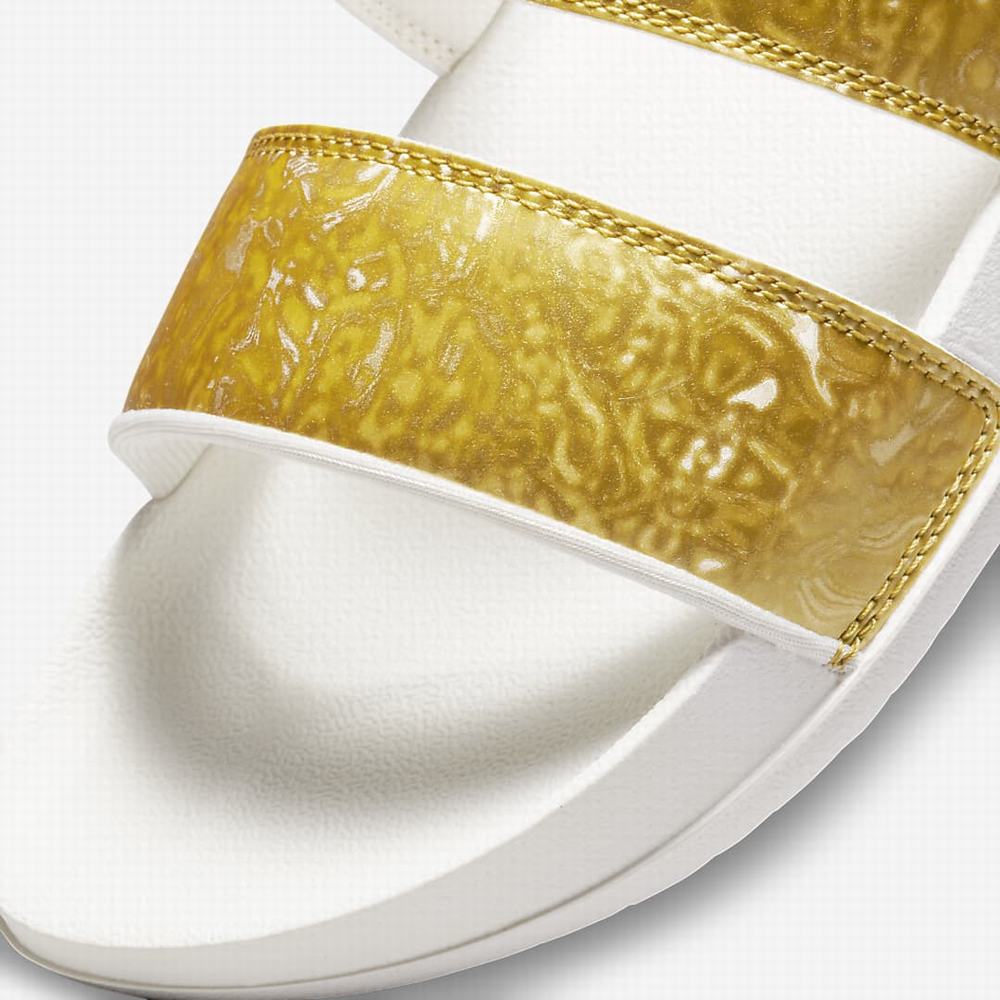 Nike Offcourt Duo Női Papucs Metal Arany | NI9407-T86