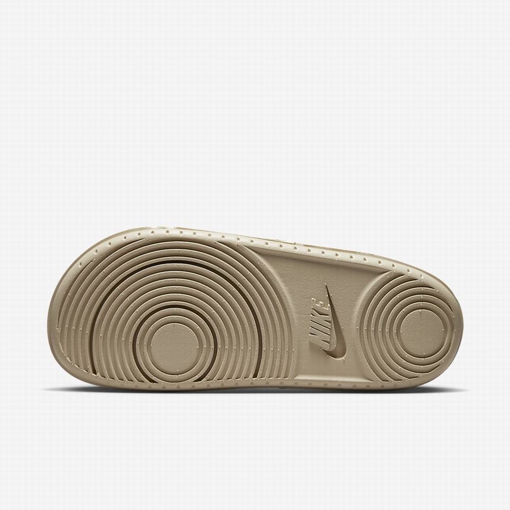 Nike Offcourt Férfi Papucs Khaki Barna | NI3071-P92