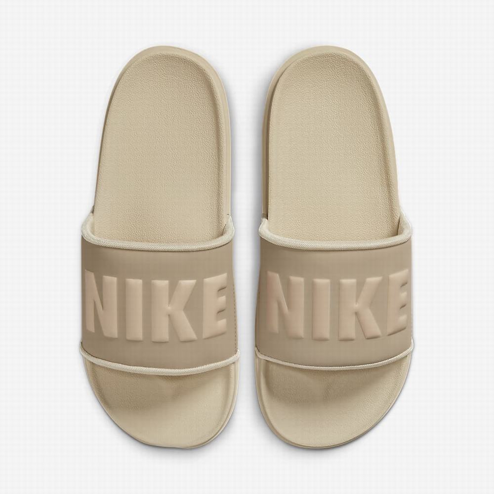 Nike Offcourt Férfi Papucs Khaki Barna | NI3071-P92