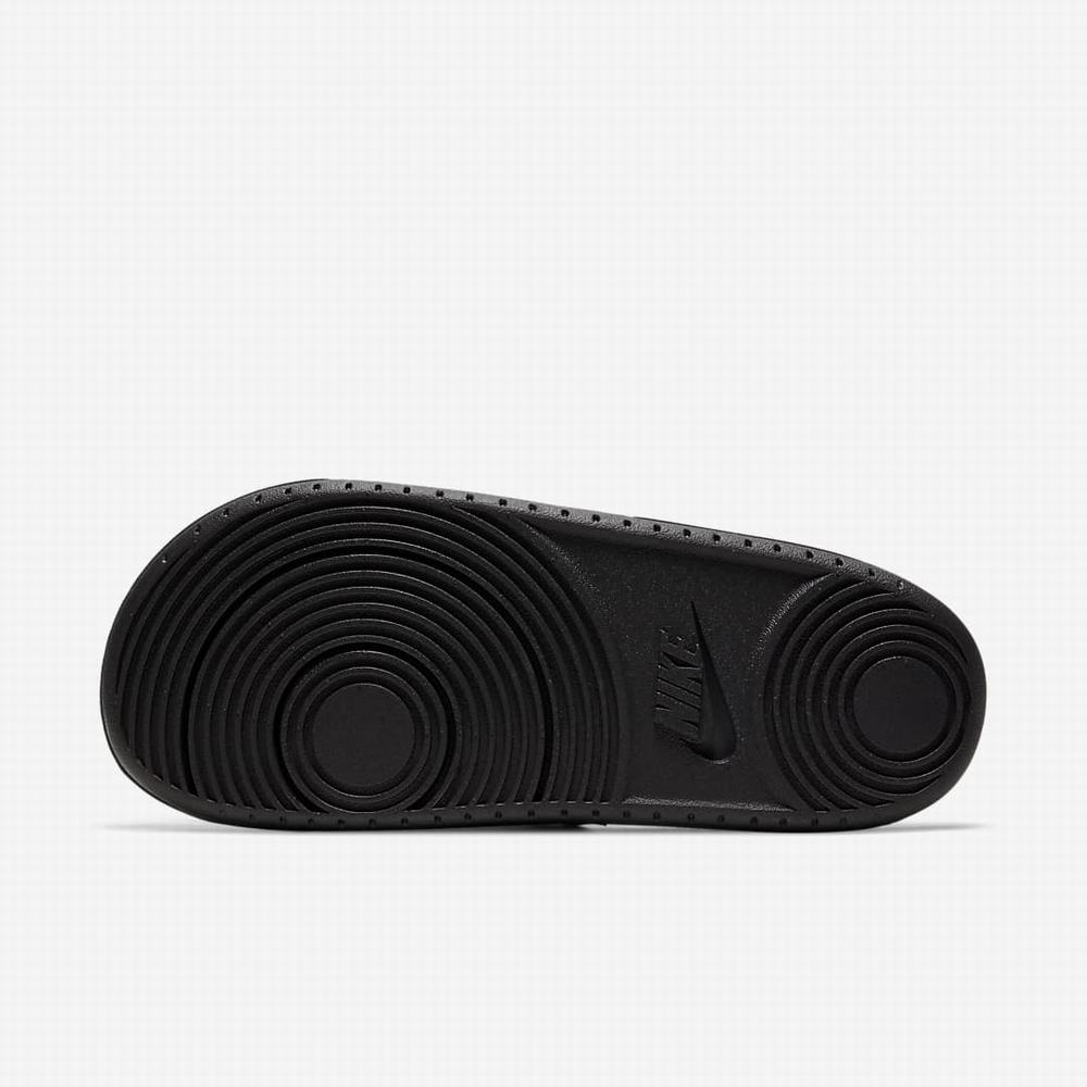Nike Offcourt (MLB Houston Astros) Férfi Papucs Fekete Sötétkék Narancssárga Sötétszürke | NI5076-E02