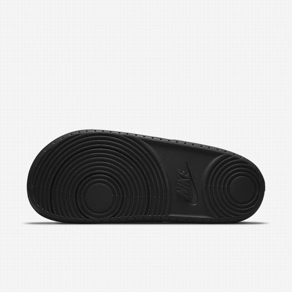 Nike Offcourt (MLB Pittsburgh Pirates) Férfi Papucs Fekete Narancssárga Fekete Sötétszürke | NI1382-J89