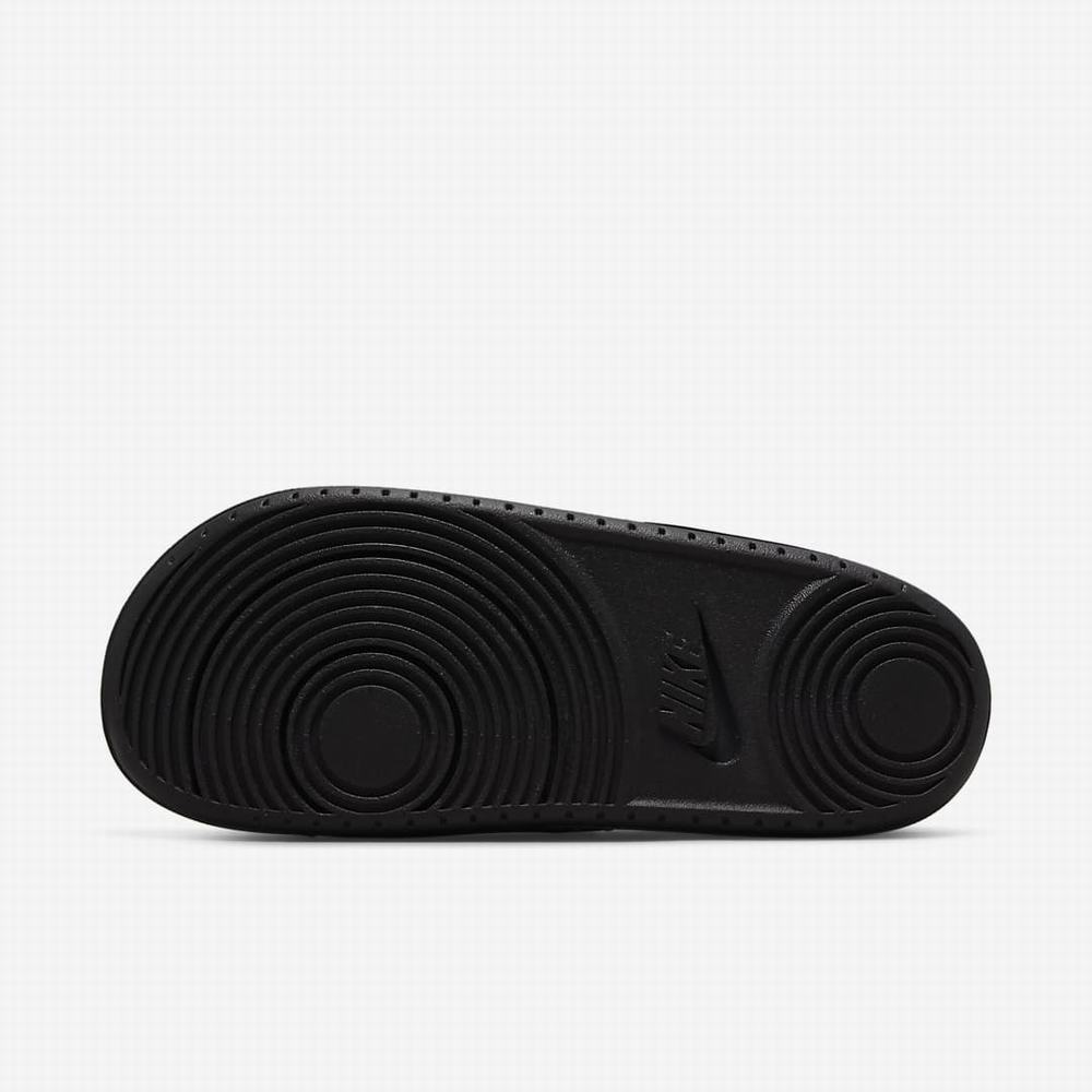 Nike Offcourt (MLB Tampa Bay Rays) Férfi Papucs Fekete Kék Sötétkék Sötétszürke | NI4503-T57