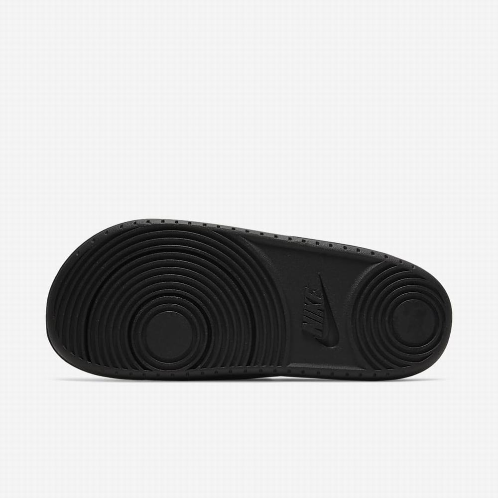 Nike Offcourt (Michigan State) Férfi Papucs Fekete Zöld Fehér Sötétszürke | NI0451-T52