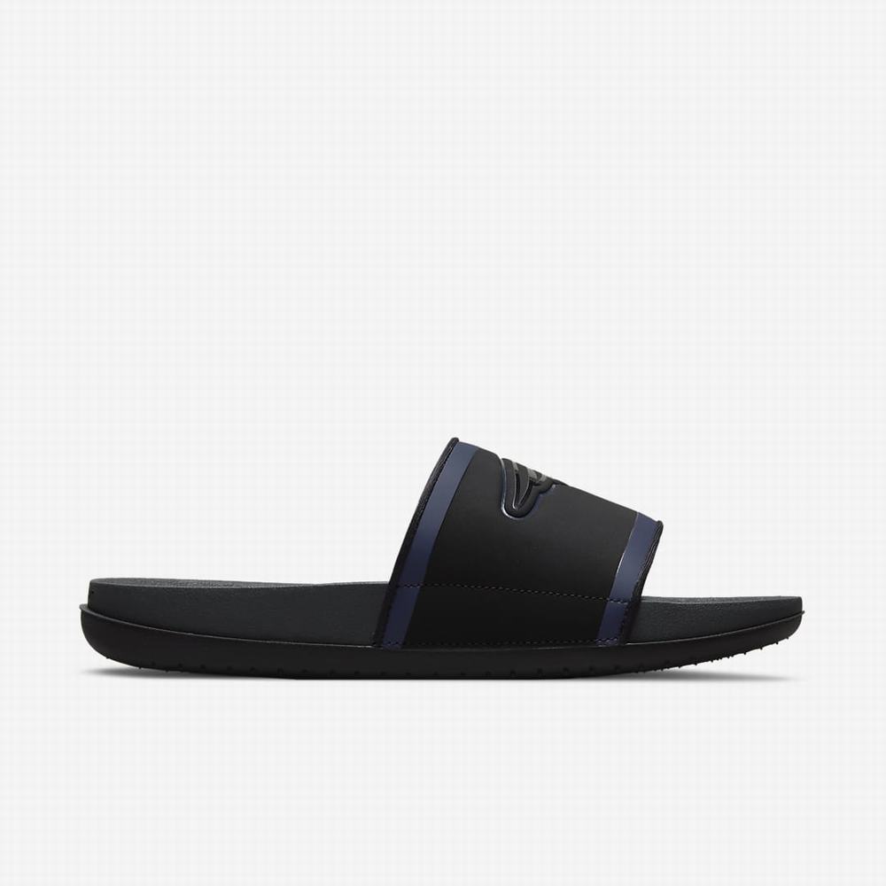 Nike Offcourt (NFL New England Patriots) Férfi Papucs Fekete Piros Sötétkék Sötétszürke | NI9608-K36