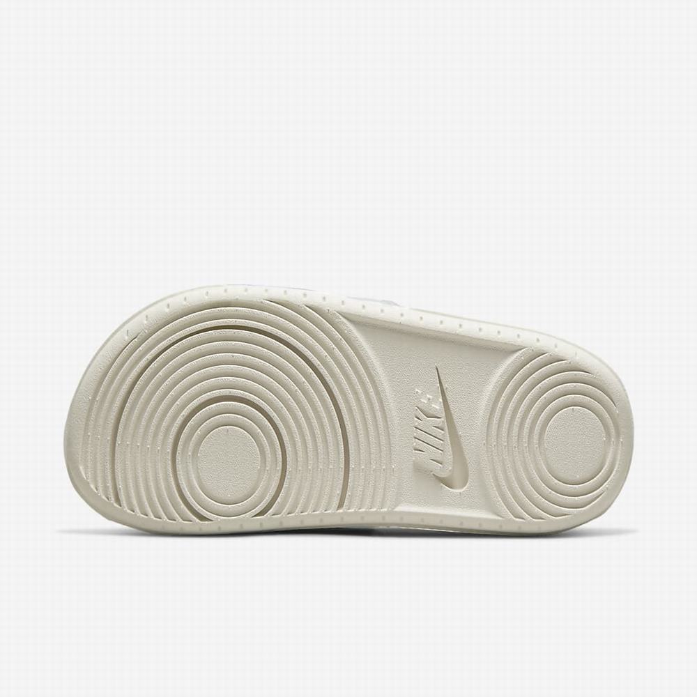 Nike Offcourt Női Papucs Bézs Szürke Világos Rózsaszín Zöld | NI6340-T27