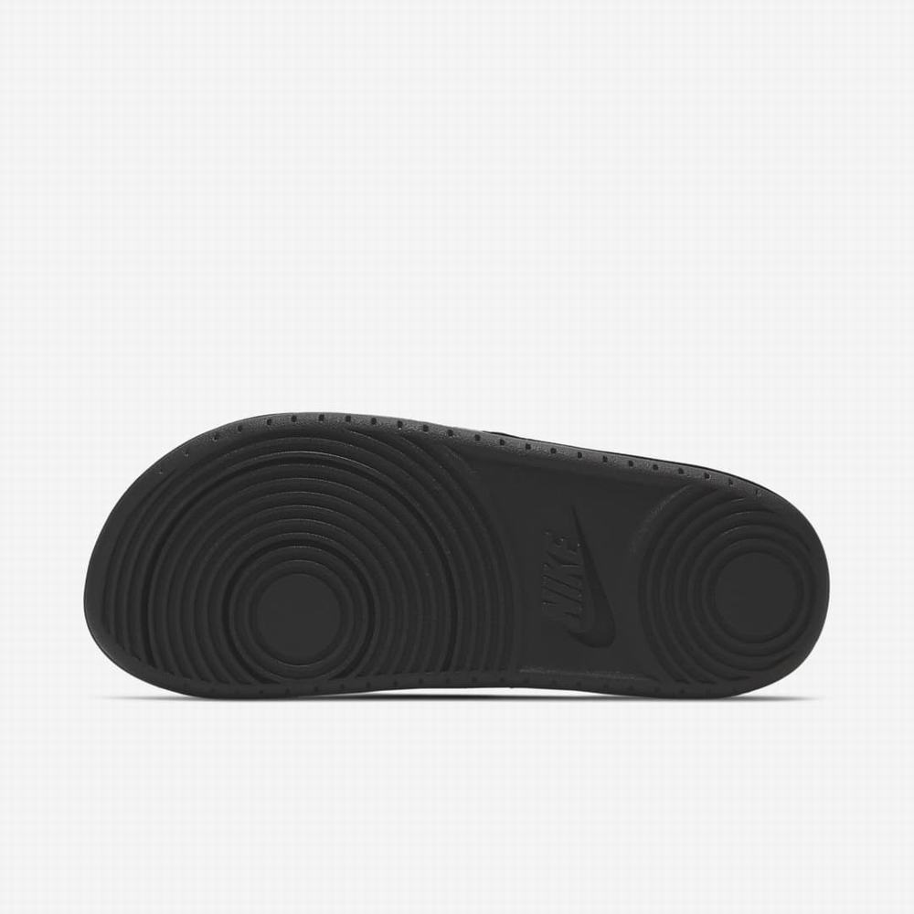 Nike Offcourt Női Papucs Fekete Fehér Fekete | NI5208-Z87