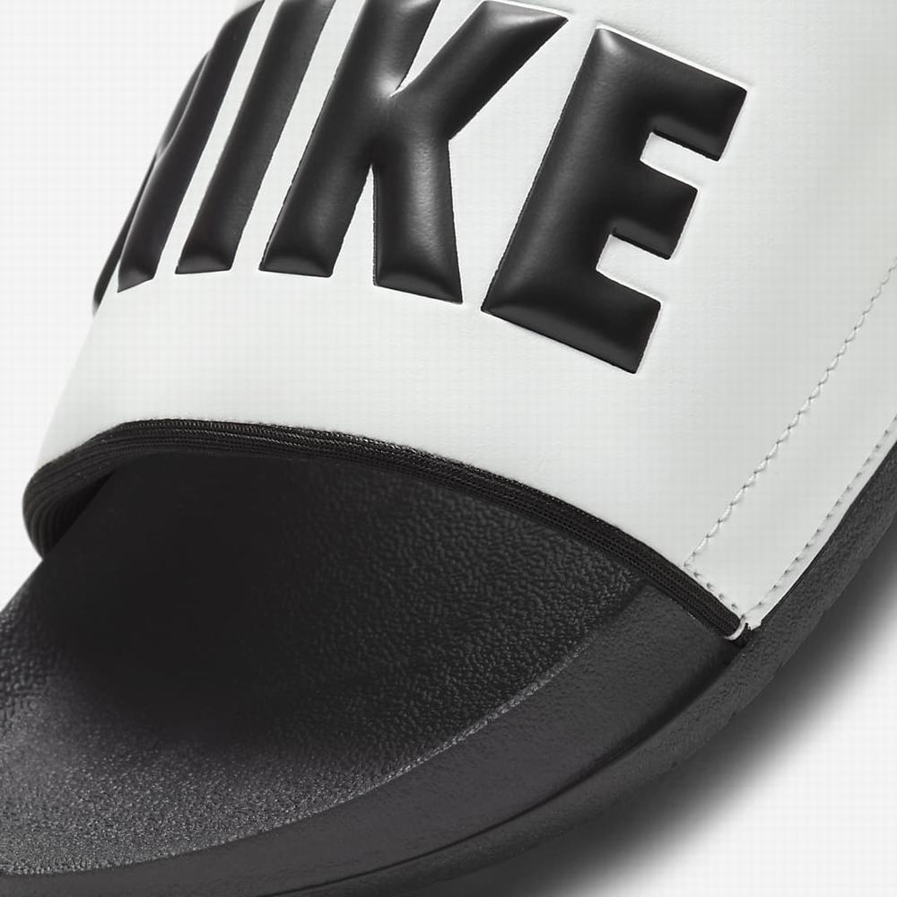 Nike Offcourt Női Papucs Fekete Fehér Fekete | NI5208-Z87