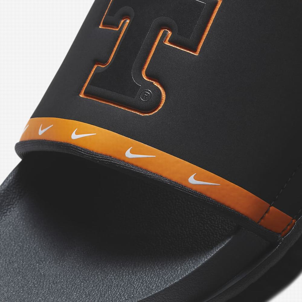 Nike Offcourt (Tennessee) Férfi Papucs Fekete Fehér Sötétszürke | NI3721-E47