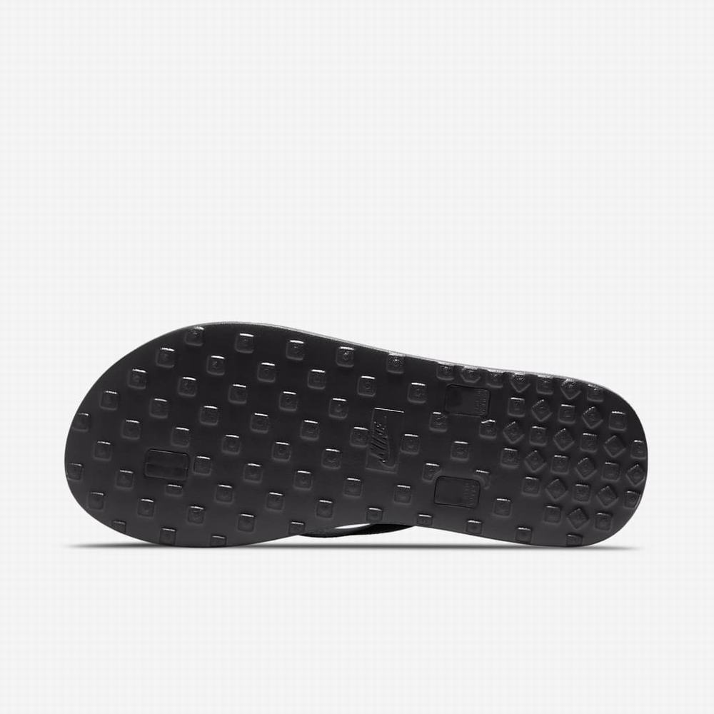 Nike On Deck Férfi Papucs Fekete Fehér | NI9486-L40