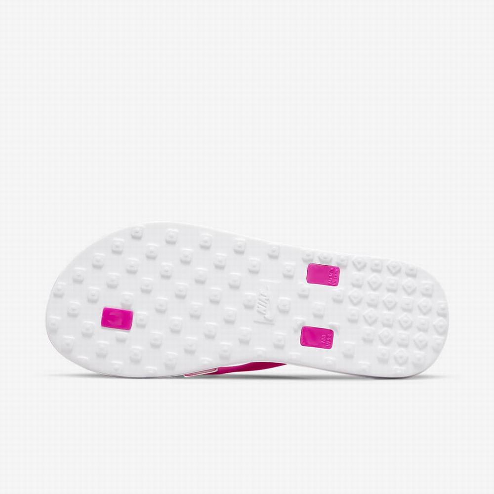 Nike On Deck Női Papucs Rózsaszín Fehér Fekete | NI3125-G06