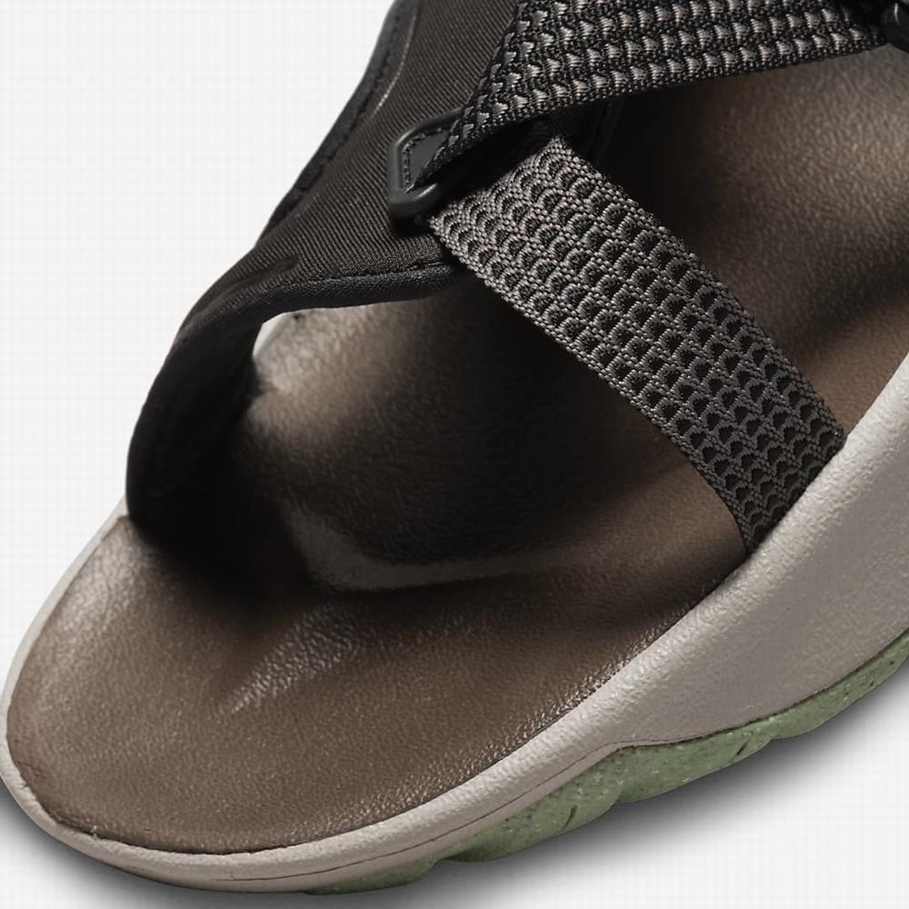 Nike Oneonta Férfi Szandál Fekete Szürke Kék Zöld | NI3502-T38