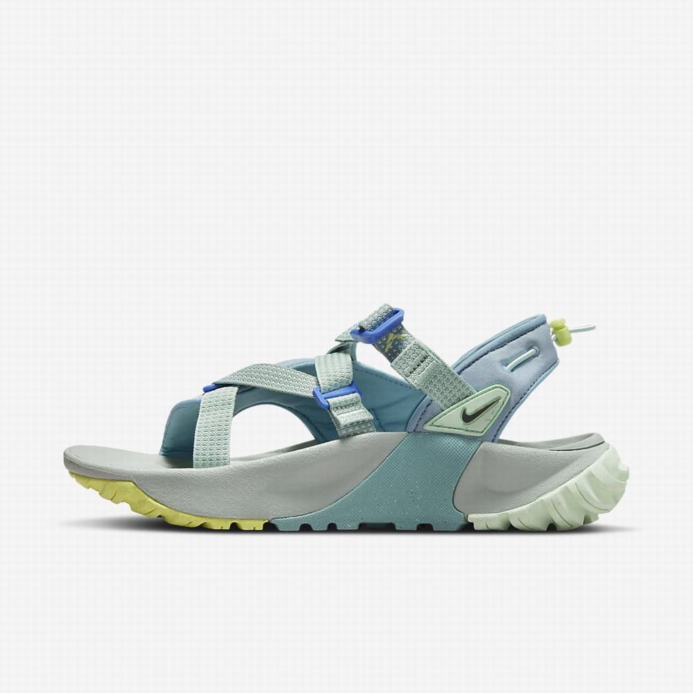 Nike Oneonta Női Szandál Kék Olivazöld Menta | NI0798-Y51