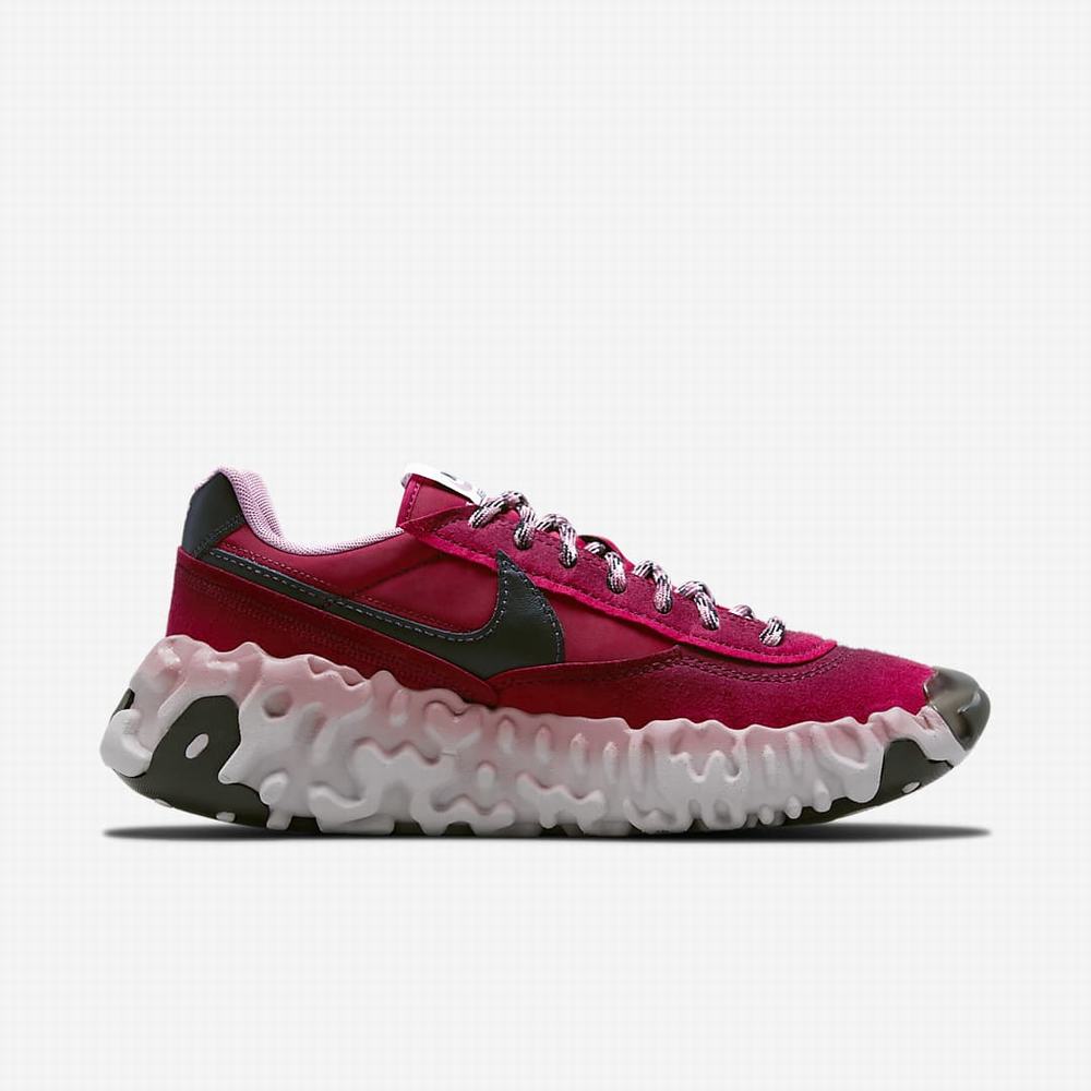 Nike OverBreak SP Férfi Utcai Cipő Sötétpiros Platina Lila Fekete | NI1739-S09