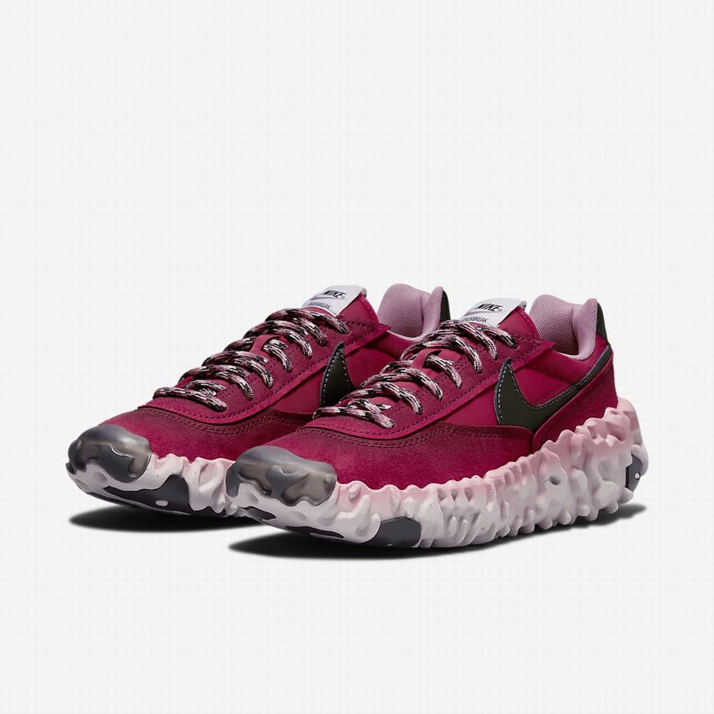 Nike OverBreak SP Férfi Utcai Cipő Sötétpiros Platina Lila Fekete | NI1739-S09