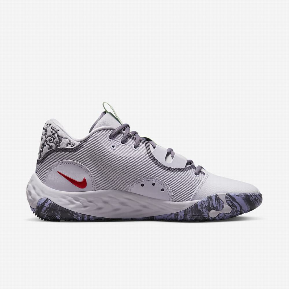 Nike PG 6 Férfi Kosárlabda Cipő Lila Világos Piros | NI2309-V16