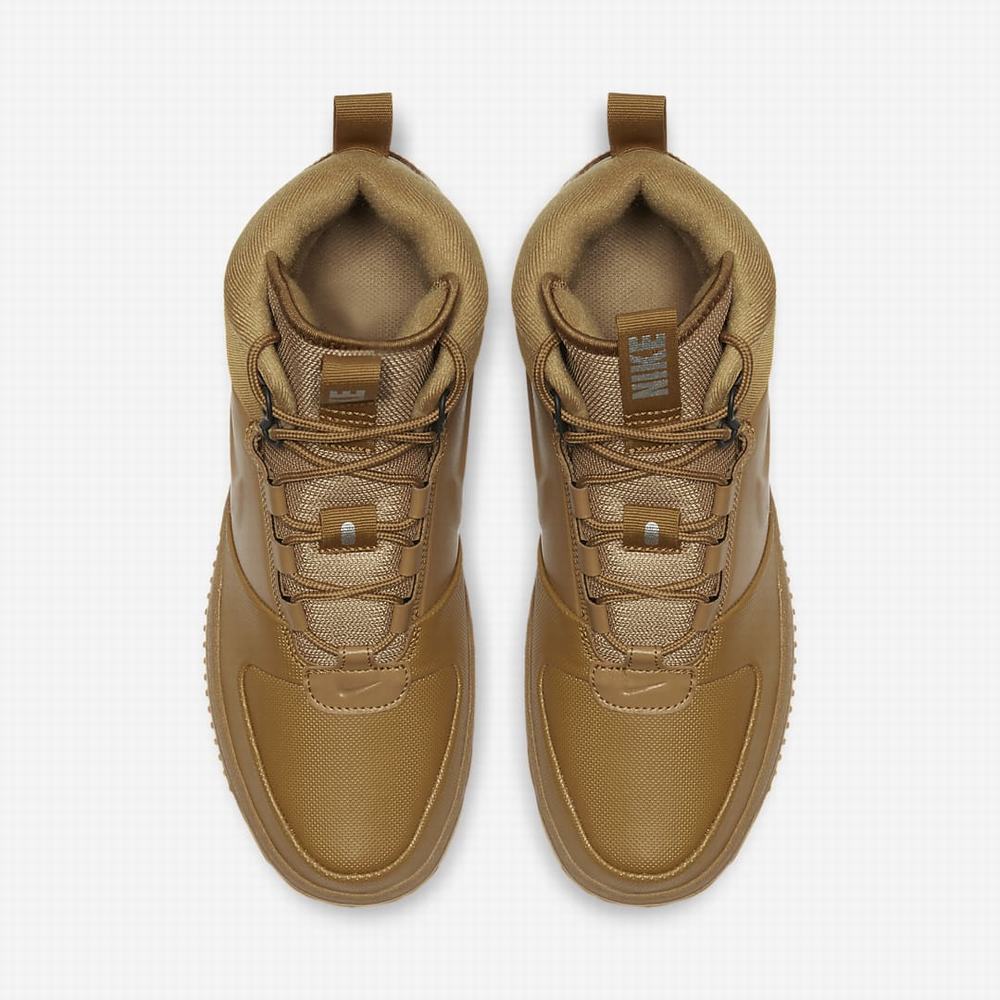 Nike Path Winter Férfi Utcai Cipő Barna Fekete Barna | NI5136-T49