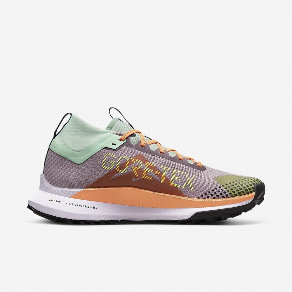Nike Pegasus Trail 4 GORE-TEX Női Futócipő Fekete Titán Szürke | NI2096-E41
