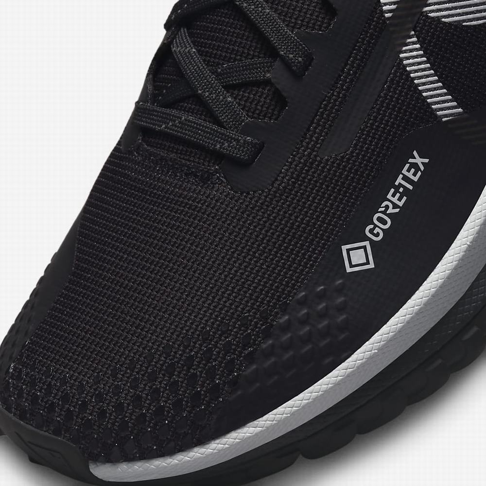 Nike Pegasus Trail 4 GORE-TEX Női Futócipő Fekete Titán Szürke | NI2096-E41