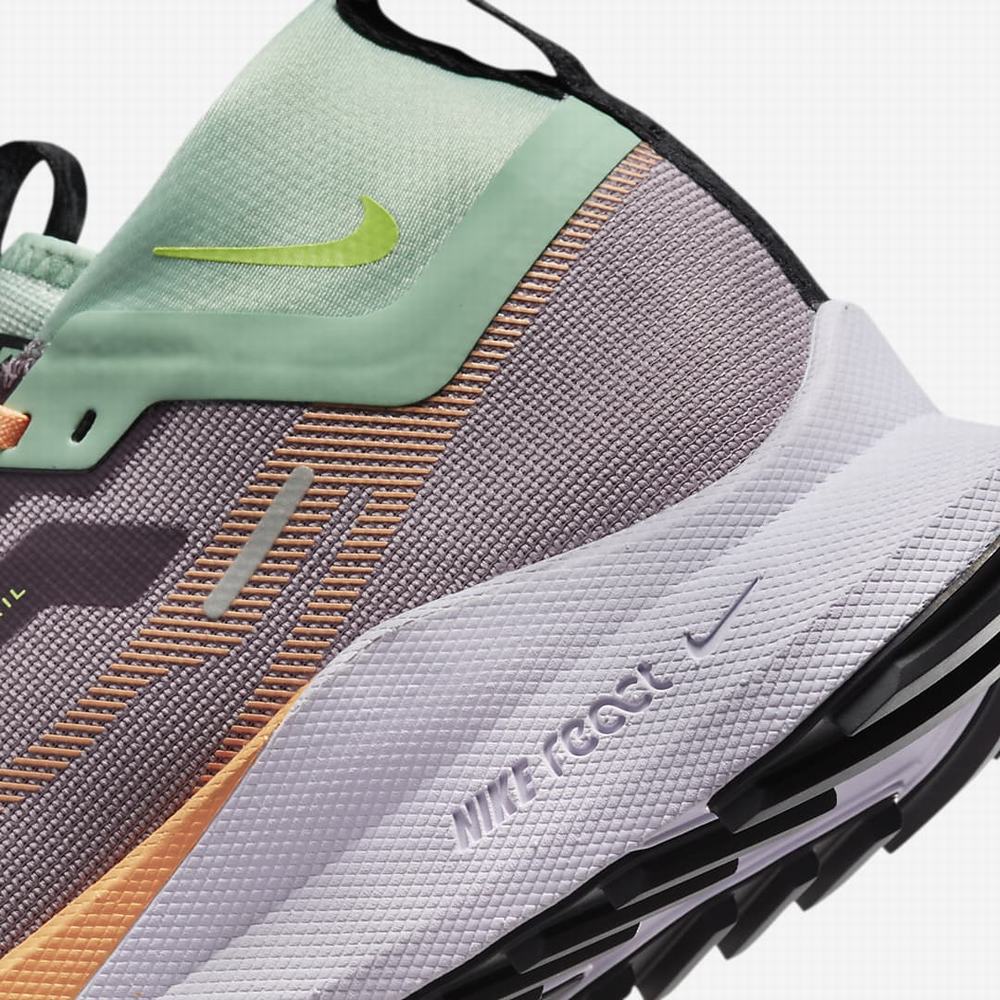 Nike Pegasus Trail 4 GORE-TEX Női Futócipő Lila Zöld Krém | NI3487-T28