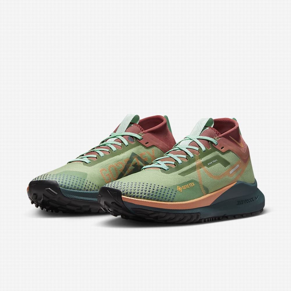 Nike Pegasus Trail 4 GORE-TEX Női Futócipő Menta Narancssárga | NI3624-R35