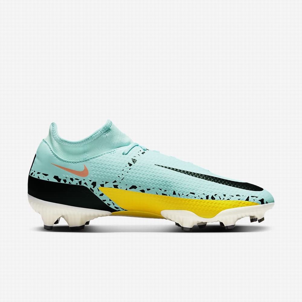 Nike Phantom GT2 Academy Dynamic Fit MG Multi-Ground Női Focicipő Sárga Narancssárga Fekete | NI4937-D37