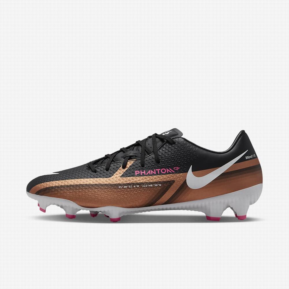Nike Phantom GT2 Academy MG Multi-Ground Női Focicipő Metal Réz Metal Réz | NI6908-R83