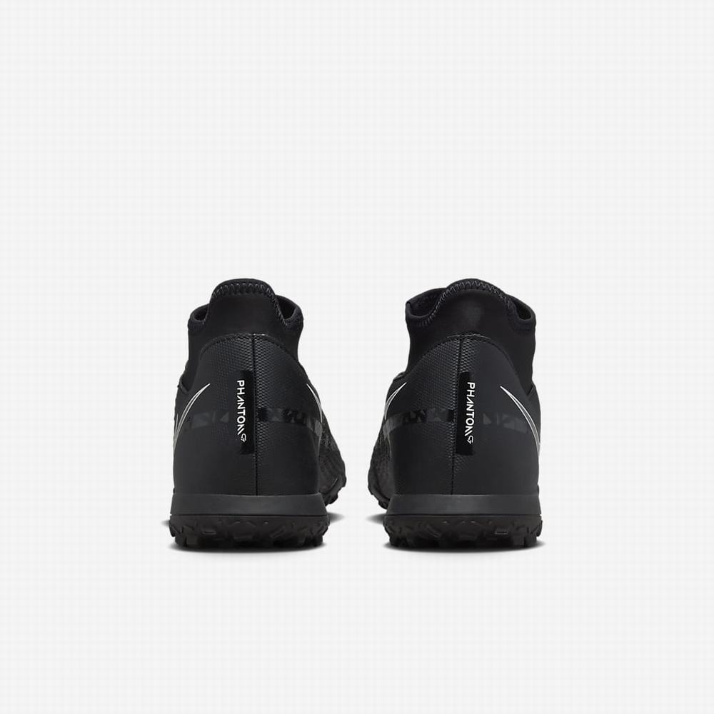 Nike Phantom GT2 Club Dynamic Fit TF Férfi Focicipő Fekete Világos Piros Fehér | NI2387-J61
