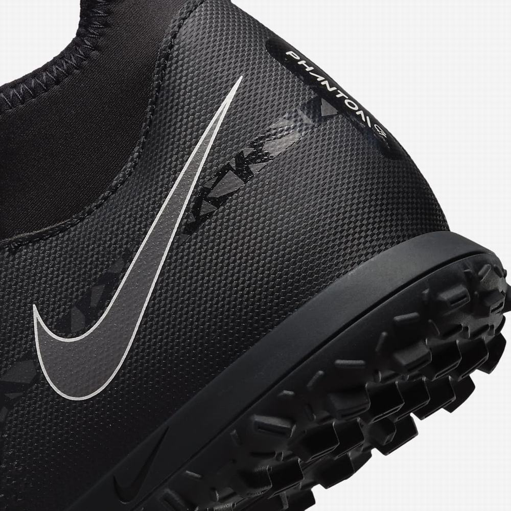 Nike Phantom GT2 Club Dynamic Fit TF Férfi Focicipő Fekete Világos Piros Fehér | NI2387-J61