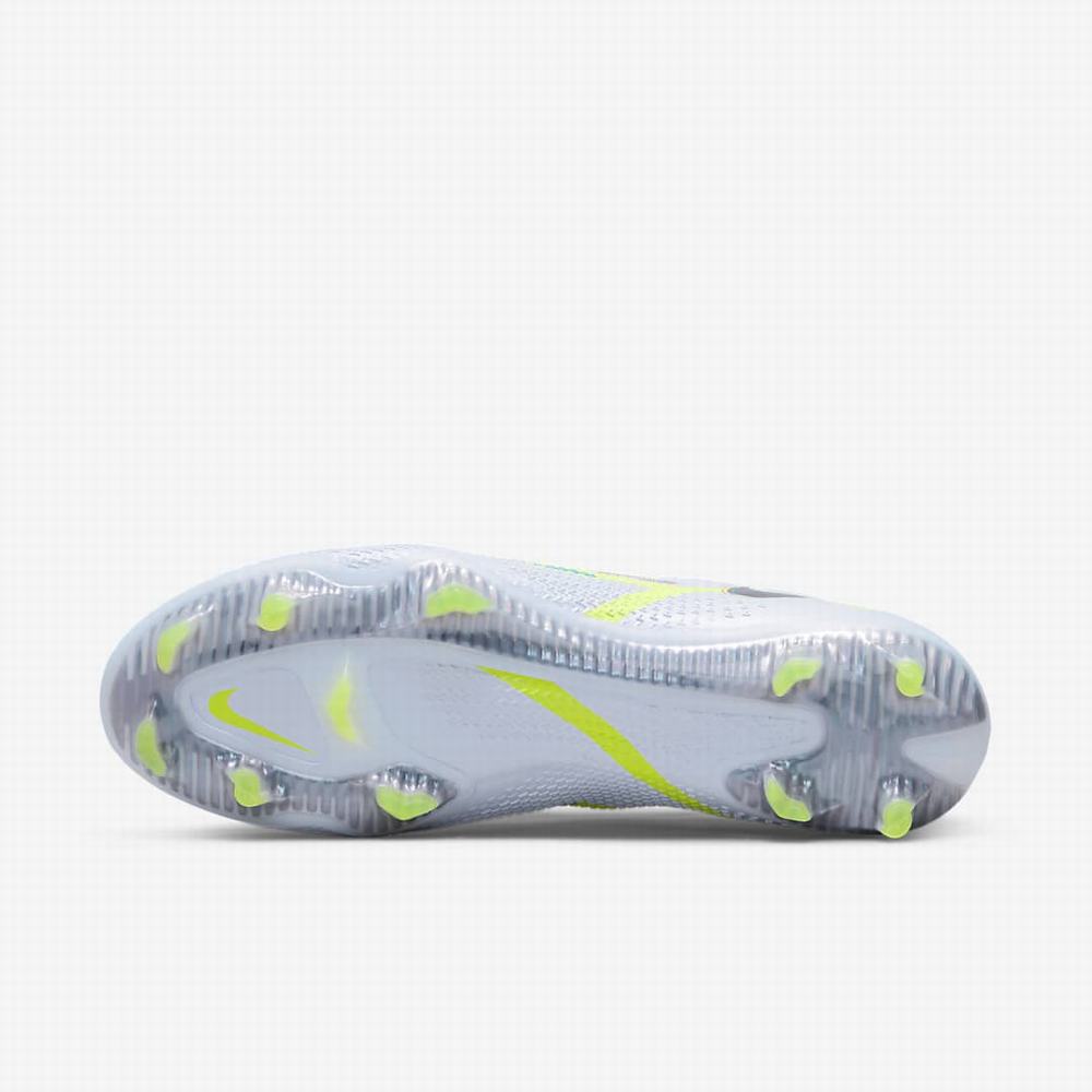 Nike Phantom GT2 Elite FG Firm-Ground Női Focicipő Szürke Fekete Kék | NI6123-V17